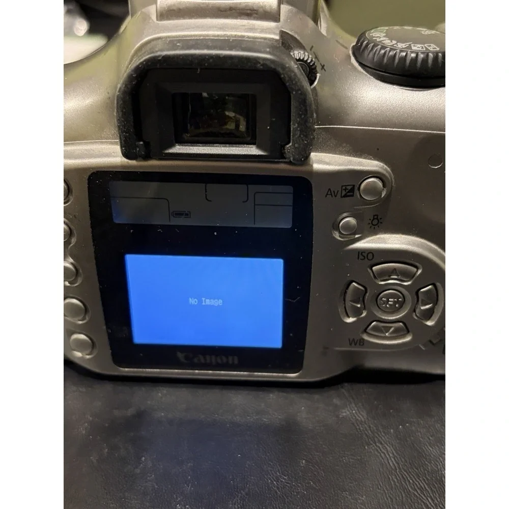 Canon EOS Rebel DSLR Camera 6.3 / Lens Kit EF-S 18-55 With Memory Card New Batt